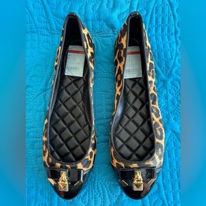 New, Never worn! Michael Kors, Alice Leopard Ballet Flats